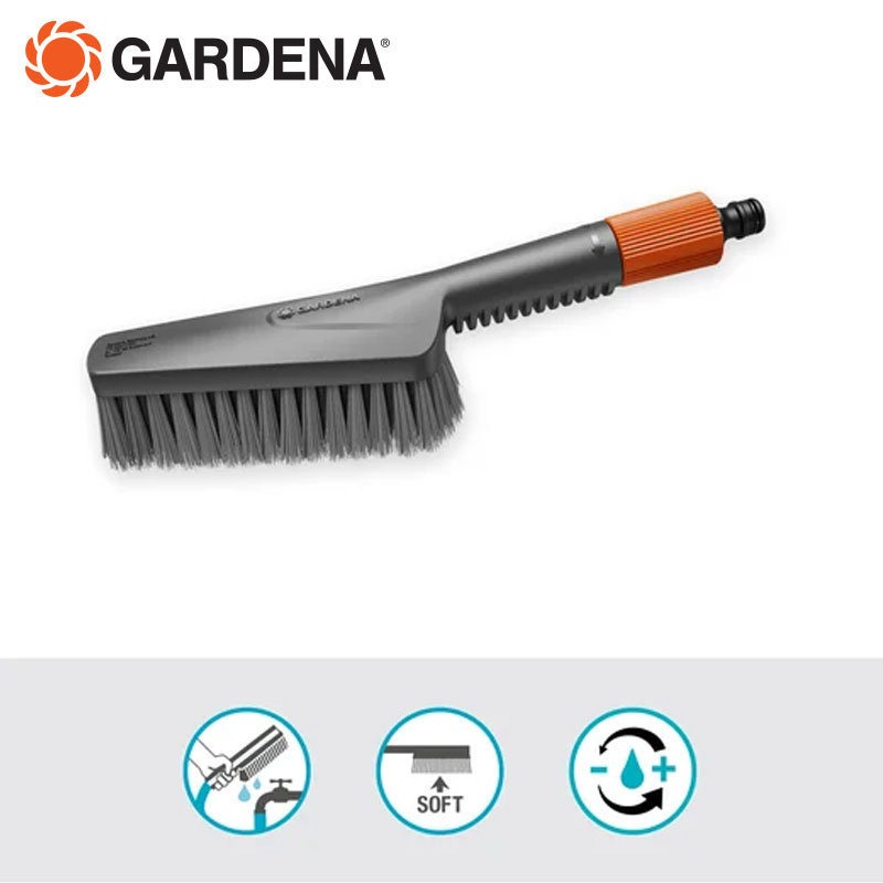 Brosse De Lavage À Main Gardena S Souple Cleansystem - 18840-20 - Image 2