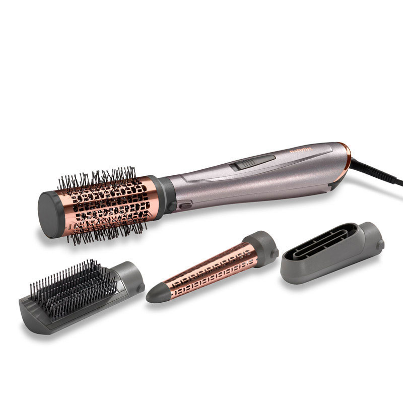 Brosse Soufflante BABYLISS Air Style AS136E Avec Accessoires - Gris - Image 2
