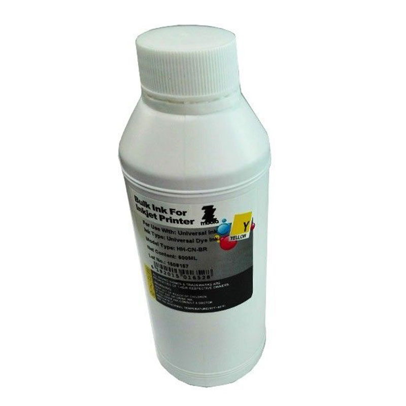 Bouteille D'encre Adaptable Universelle 1 L - Jaune, Photo boutique MyTek chez MyTek