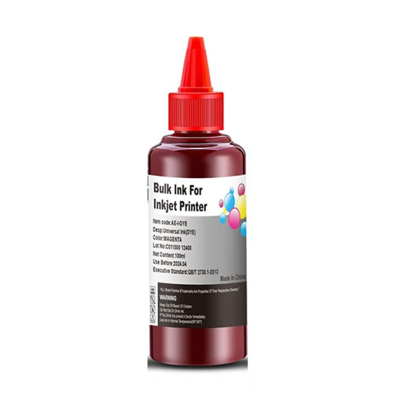 Bouteille D'encre Adaptable Universelle 100ML - Magenta, Photo boutique MyTek chez MyTek