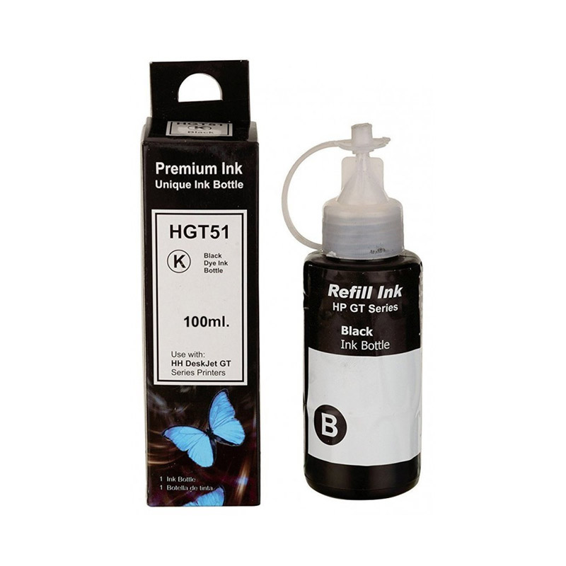 Bouteille d'encre Adaptable HP HGT52 100 ml Noir, Photo boutique MyTek chez MyTek