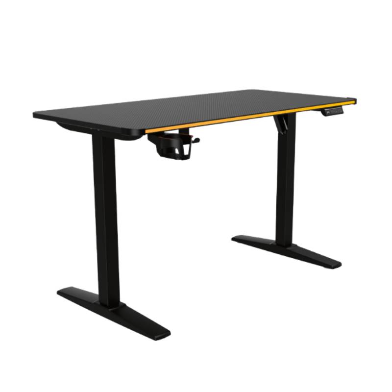 Bureau de Gaming Nanon PCGD-ELEC Avec éclairage LED - Noir - Image 2