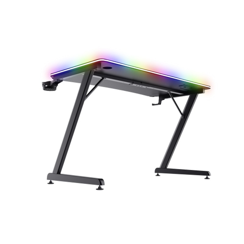 Bureau de Gaming TRUST GXT 710 Luminus RGB - Noir - Image 2