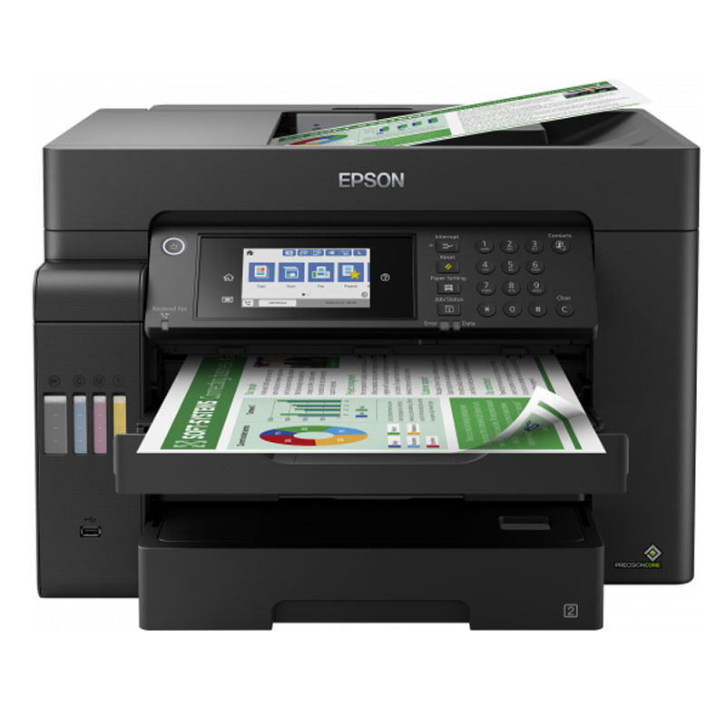 Imprimante EPSON ECOTANK L15150 à Réservoir intégré 4en1 Couleur WIFI A3+ - Image 2