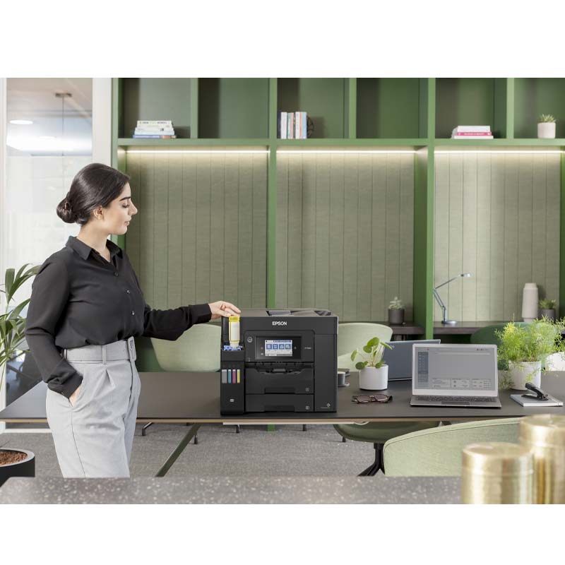 Imprimante EPSON ECOTANK ITS L6550 à Réservoir intégré 4En1 Couleur Wifi  - Image 5