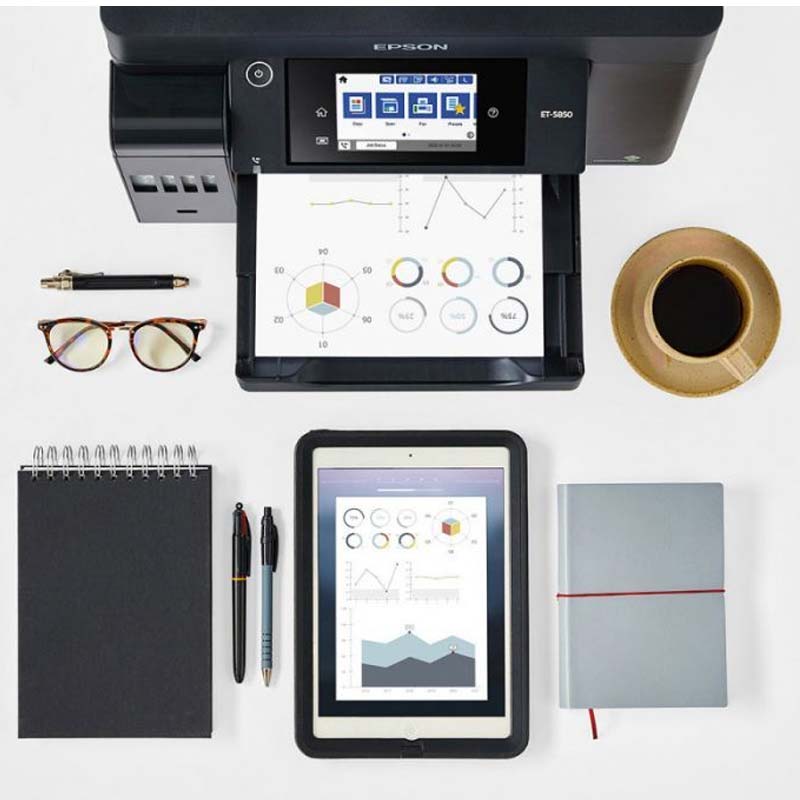 Imprimante EPSON ECOTANK ITS L6550 à Réservoir intégré 4En1 Couleur Wifi  - Image 6