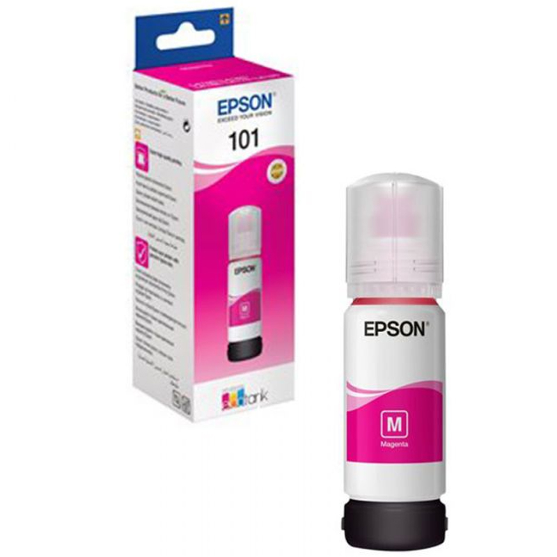 Bouteille D'encre Original EPSON 101 - Magenta (C13T03V34A)