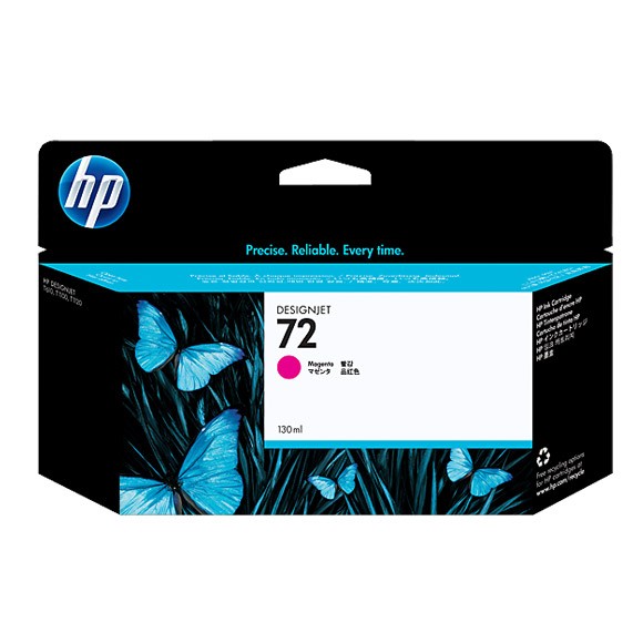 Cartouche d'encre Original DesignJet HP 72 130 ml - Magenta (C9372A)