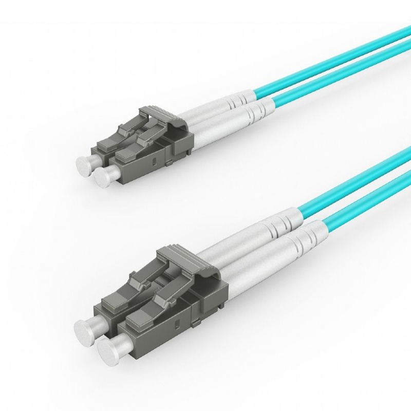 Câble à Fibre Optique multimode GEMBIRD duplex OM4 50/125, LC/LC 2m - Bleu - Image 2