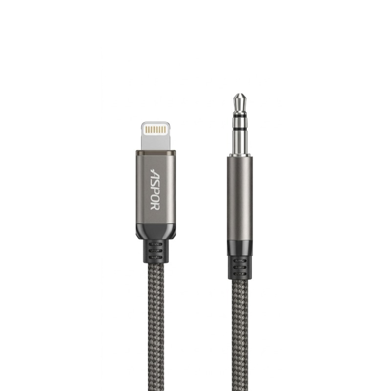 Câble ASPOR Lighting Vers Aux 3.5MM - Couleur Noir