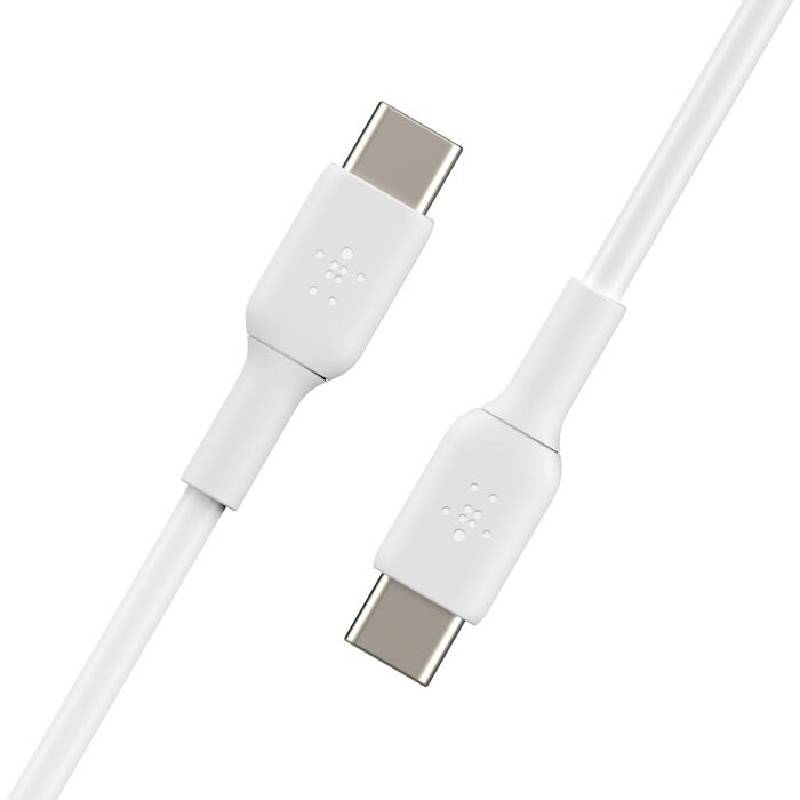 Câble chargeur Belkin BOOST Charge USB‑C vers USB‑C - Blanc - Image 2