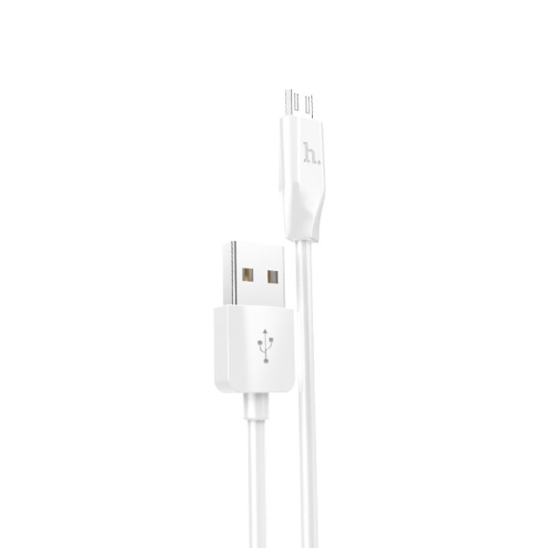 Câble De Charge Rapide HOCO X1 Micro USB - Blanc - Image 2