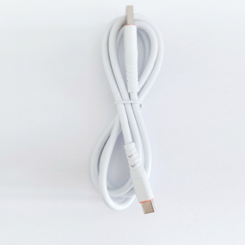 Câble de charge Aspor A102 USB vers Type-C 3A - Blanc - Image 3