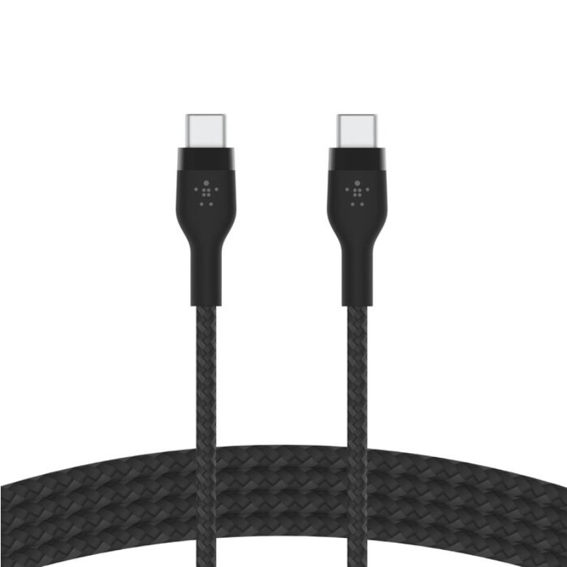 Câble De Charge BELKIN BOOST Pro Flex USB-C Vers USB-C 2M - Noir - Image 4