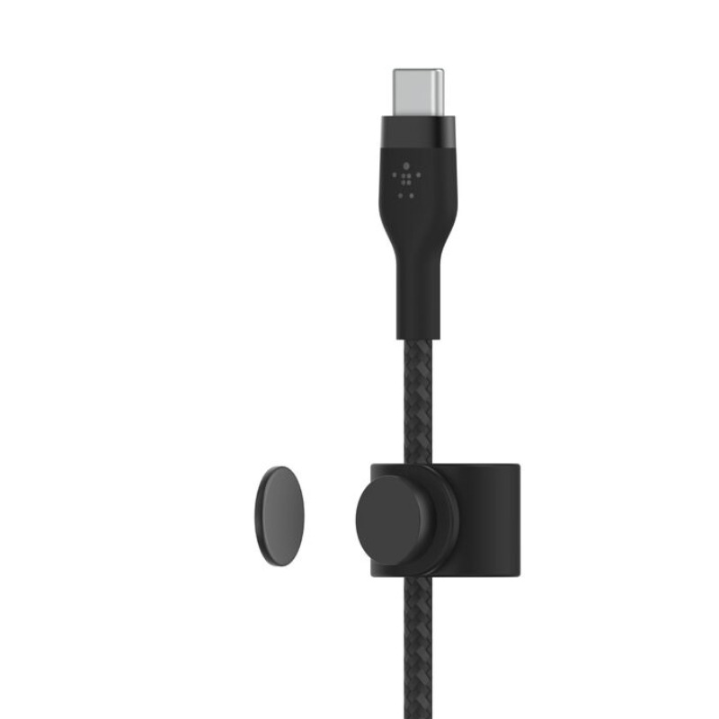 Câble De Charge BELKIN BOOST Pro Flex USB-C Vers USB-C 2M - Noir - Image 3