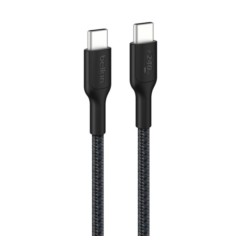 Câble de Charge BELKIN BoostCharge USB-C vers USB-C 240W 3m - Noir