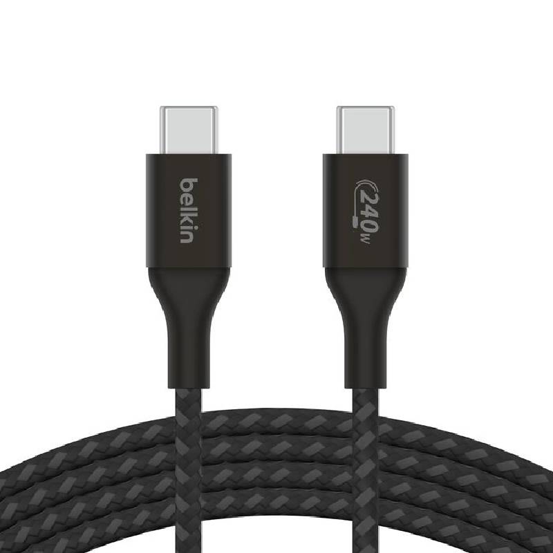 Câble de Charge  BELKIN  USB-C vers USB-C BoostCharge 1m - noir - Image 2