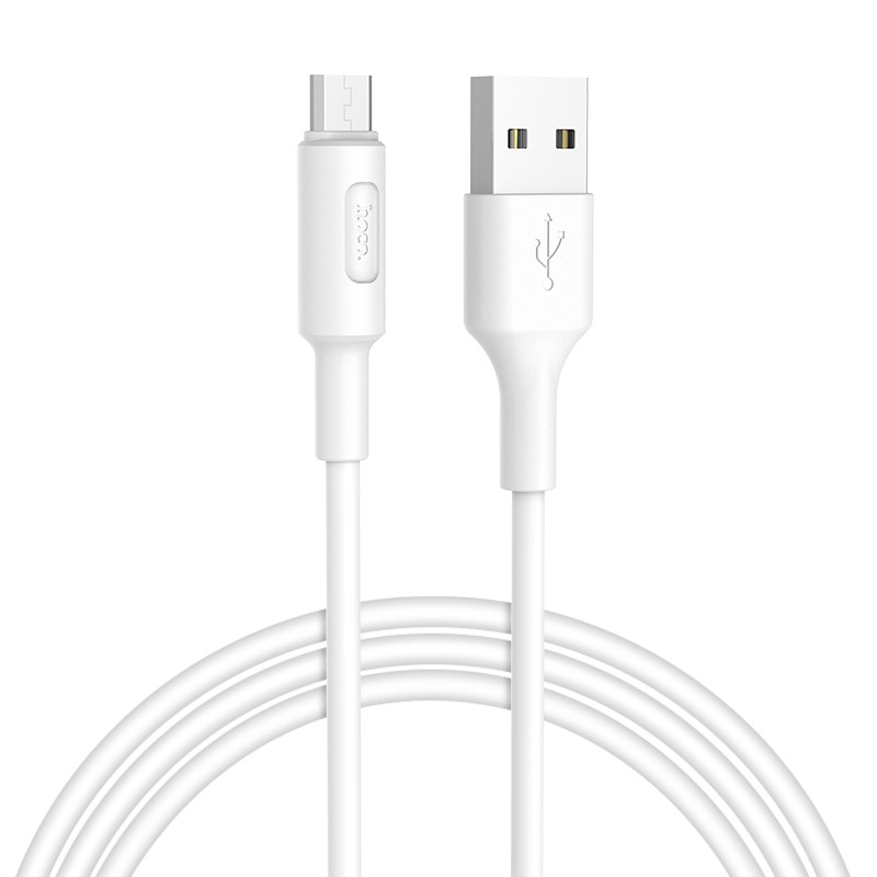 Câble De Charge HOCO X25 Micro USB  - Blanc