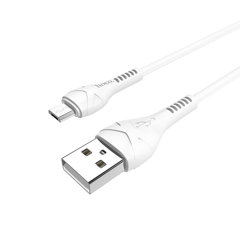 Câble De Charge HOCO X37 Micro USB - Blanc - Image 2