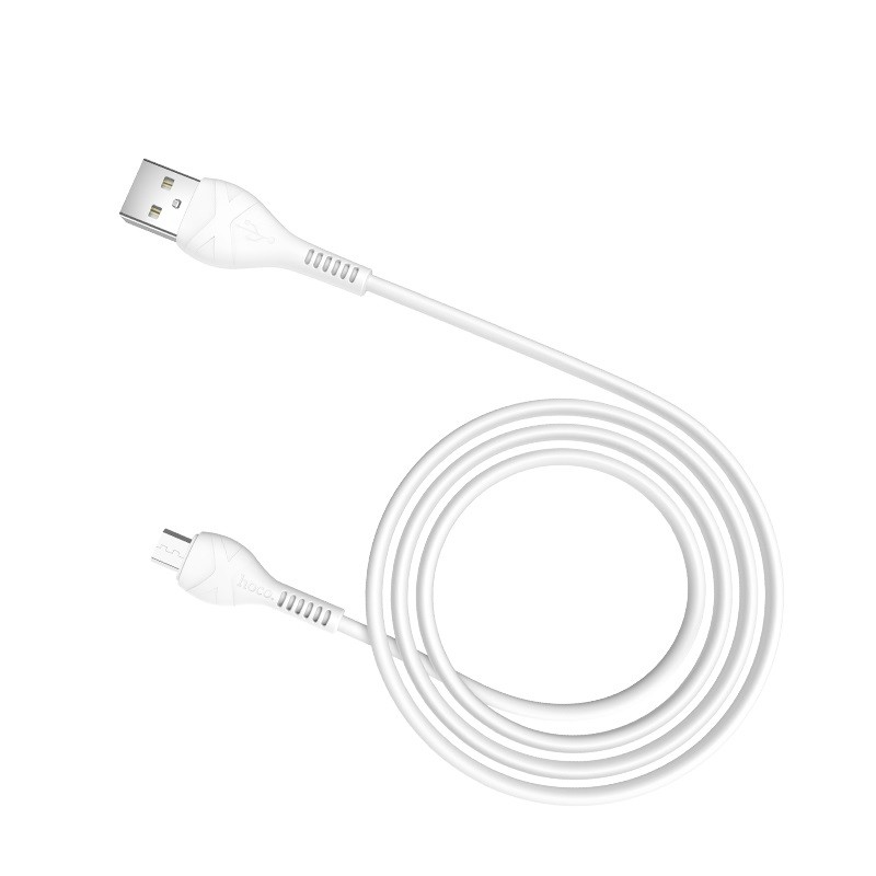 Câble De Charge HOCO X37 Micro USB - Blanc - Image 3