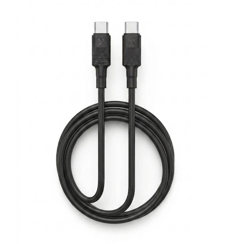 Câble de Charge INKAX USB-C vers USB-C 60W 1M - Noir