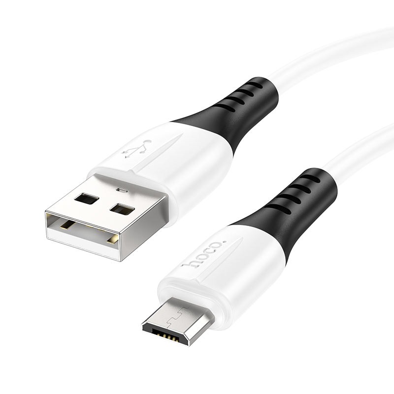 Câble De Charge Rapide HOCO X82 Micro USB - Blanc - Image 2