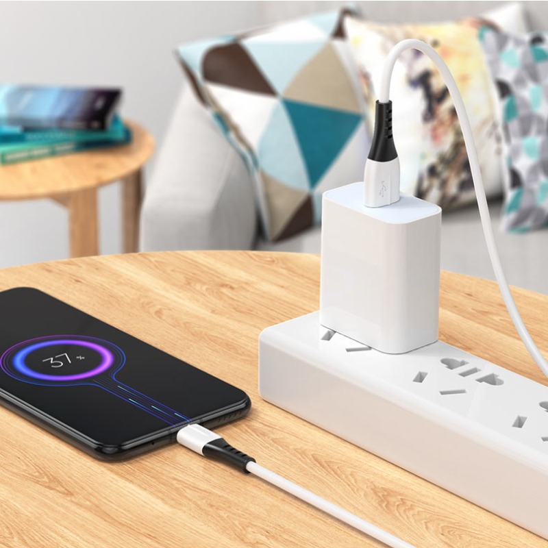 Câble De Charge Rapide HOCO X82 Micro USB - Blanc - Image 3