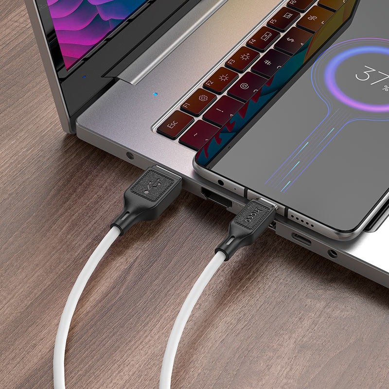 Câble De Charge Rapide HOCO X90 Micro USB - Blanc - Image 3