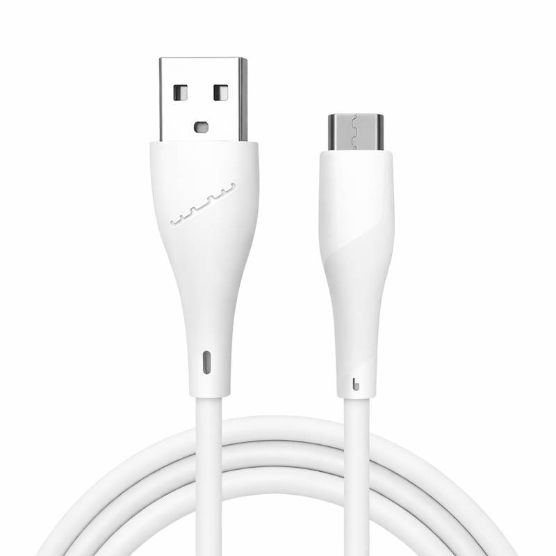 Câble De Charge WUW X204 USB-A Vers Micro USB - Blanc
