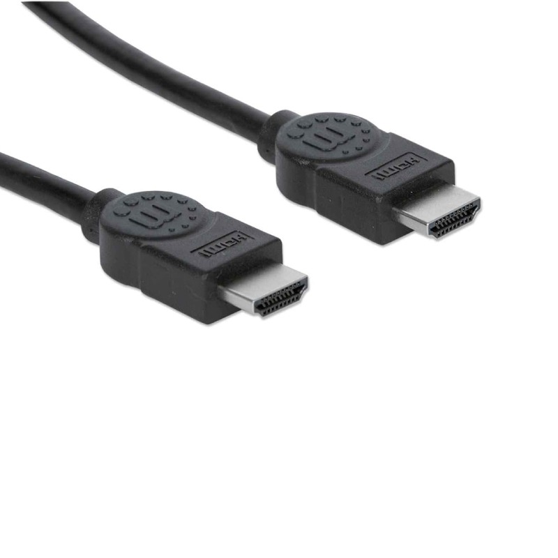Câble HDMI vers HDMI mâle 4K MANHATTAN 3 mètres – Noir 