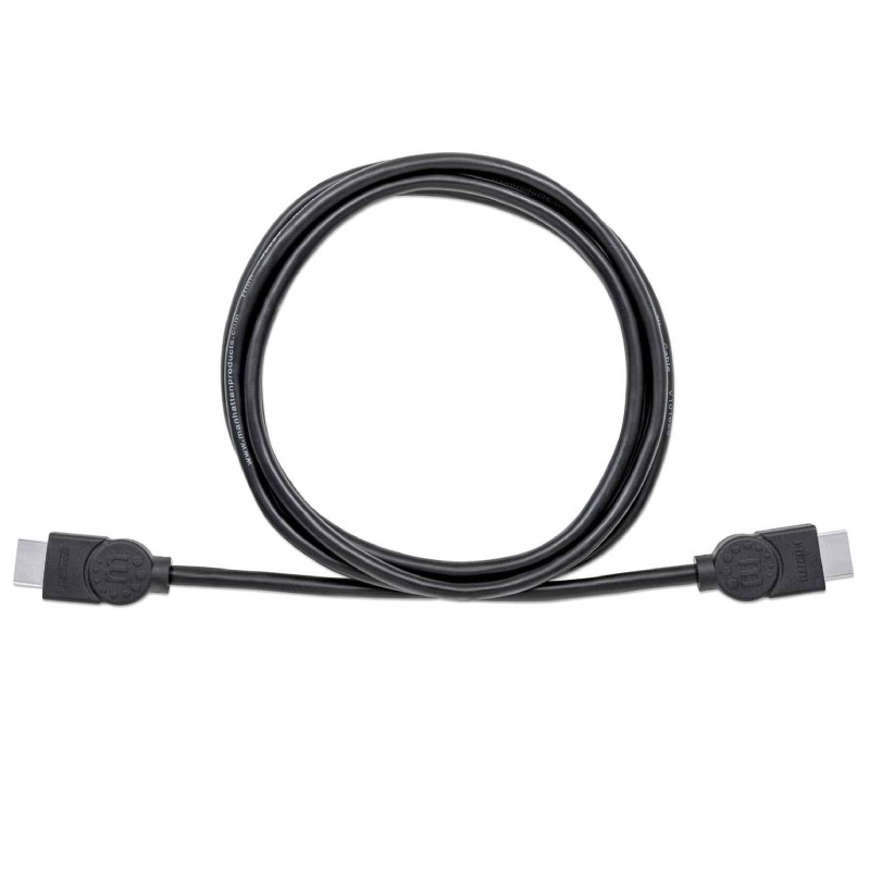 Câble HDMI vers HDMI mâle 4K MANHATTAN 3 mètres – Noir - Image 2