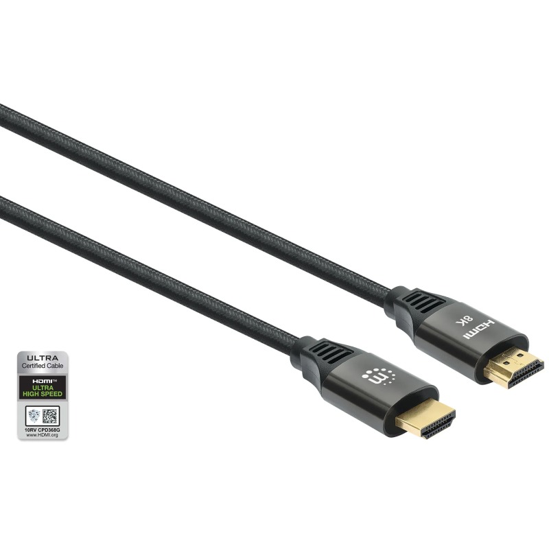 Câble HDMI Vers HDMI Ultra Haut Débit 3 Mètres 8K@60Hz  