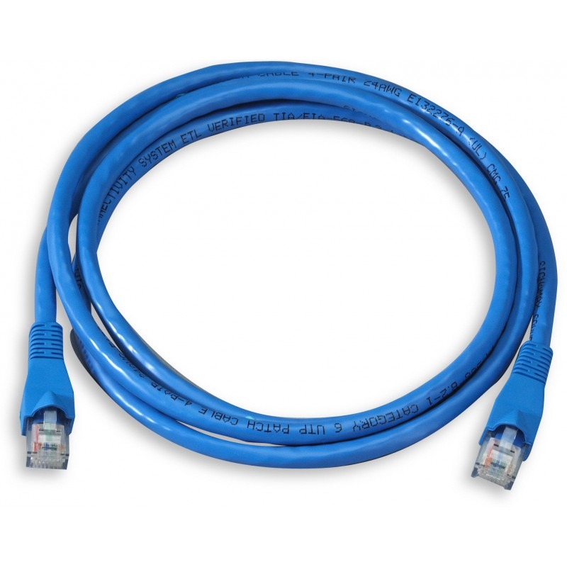Câble Réseau 0.5M RJ45 Cat 6 RES - Bleu