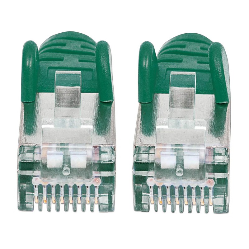 Câble Réseau INTELLINET CAT6a S/FTP RJ45 1M - Vert - Image 5