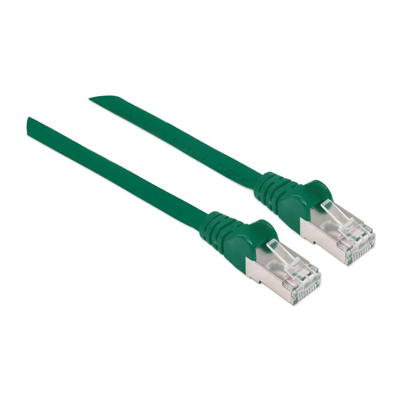 Câble Réseau INTELLINET CAT6a S/FTP RJ45 1M - Vert - Image 4