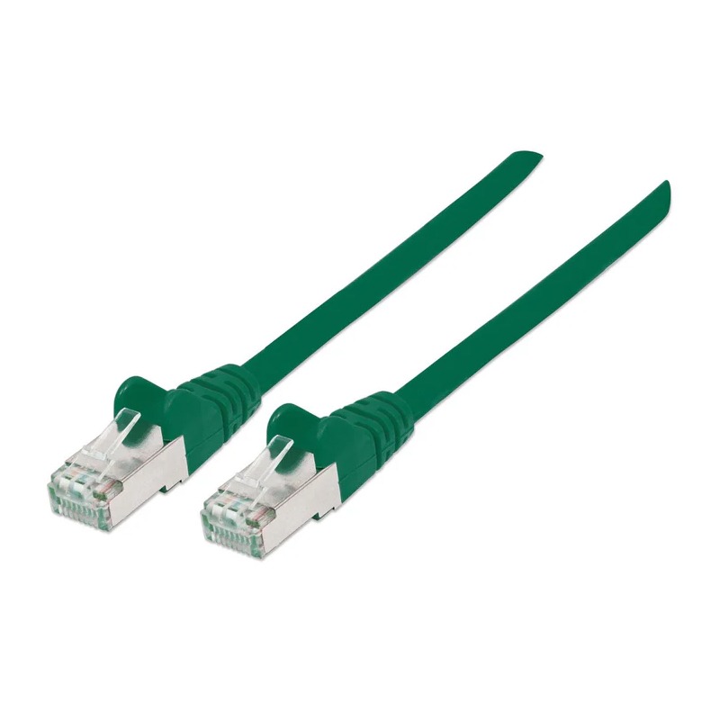 Câble Réseau INTELLINET CAT6a S/FTP RJ45 1M - Vert