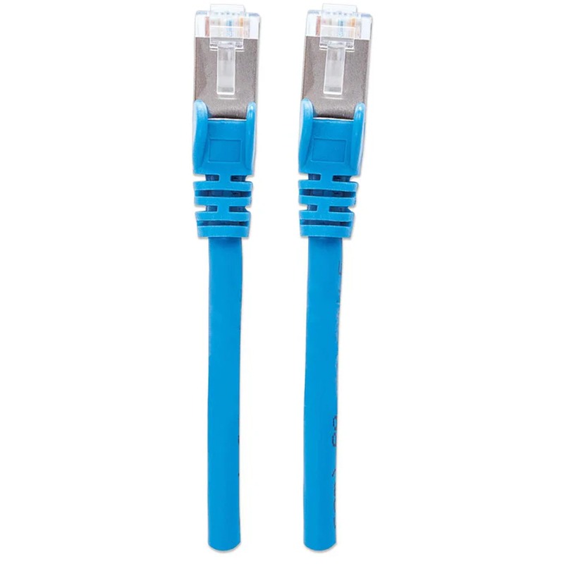 Câble Réseau INTELLINET STFP Cat 6A RJ45 1M - Bleu - Image 3