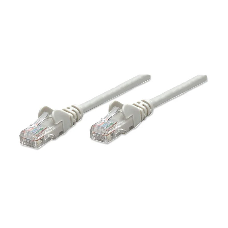 Câble Réseau INTELLINET UTP Cat 6 RJ45 1M - Gris