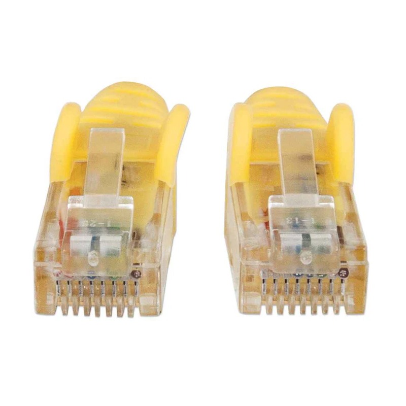 Câble Réseau INTELLINET UTP Cat 6 RJ45 1M - Jaune - Image 3