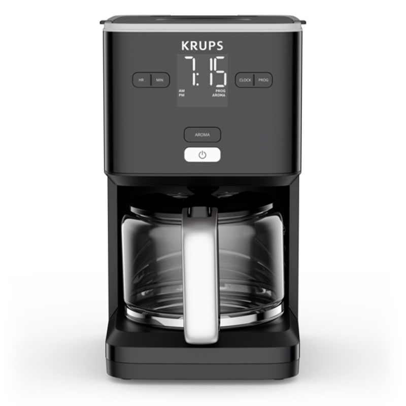 Cafetière KRUPS SMART'N LIGHT 1.25 litres - Noir - Image 2