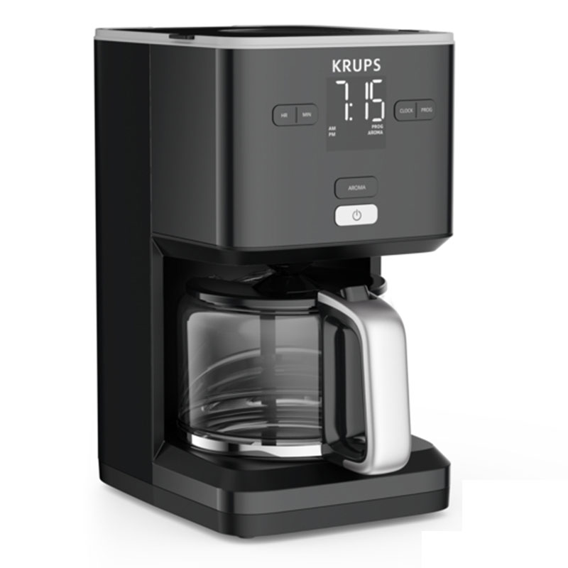 Cafetière KRUPS SMART'N LIGHT 1.25 litres - Noir