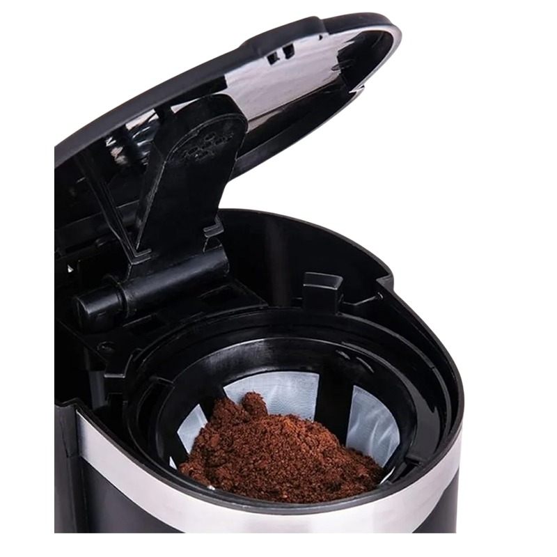 Cafetière à Filtre ENZO EZ9002 750W 12 Tasses - Noir - Image 2