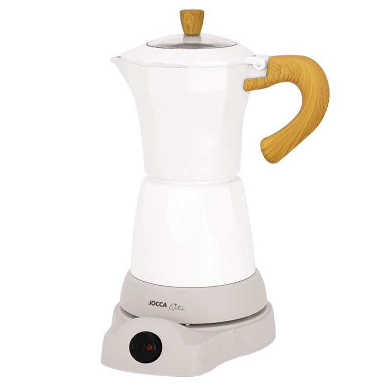 Cafetière Électrique JOCCA Nature line 6 Tasses - Blanc - Image 2