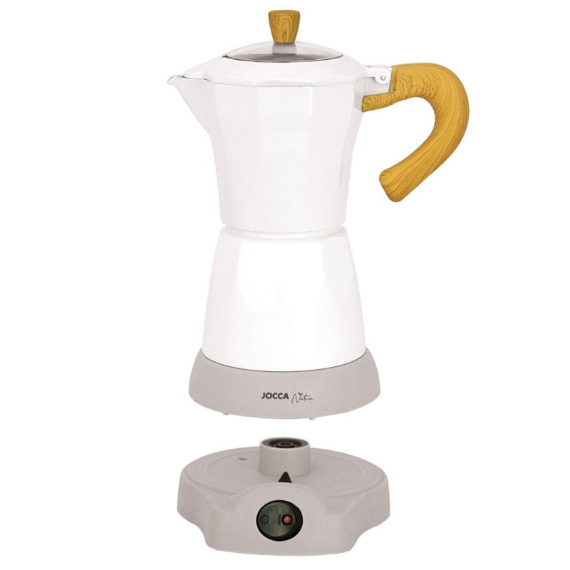 Cafetière Électrique JOCCA Nature line 6 Tasses - Blanc - Image 3