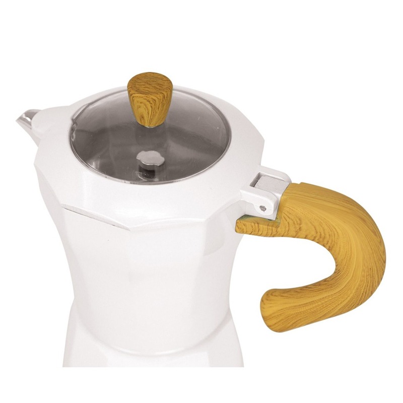 Cafetière Électrique JOCCA Nature line 6 Tasses - Blanc - Image 4