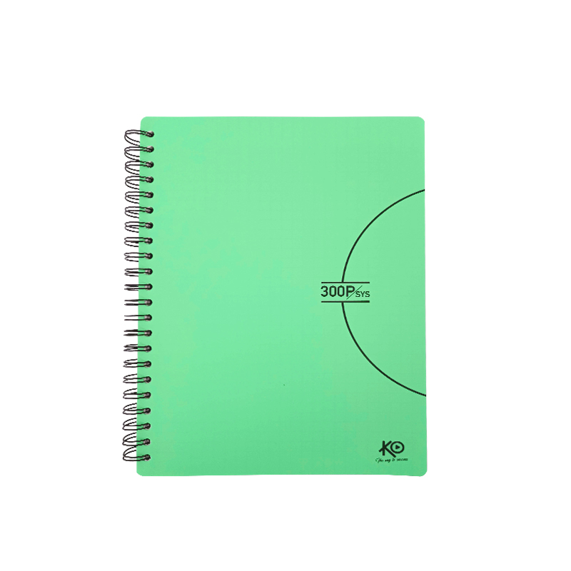 Cahier Wiro KO 300 Pages PF 80gr Avec Couverture Plastique Uni Pastel