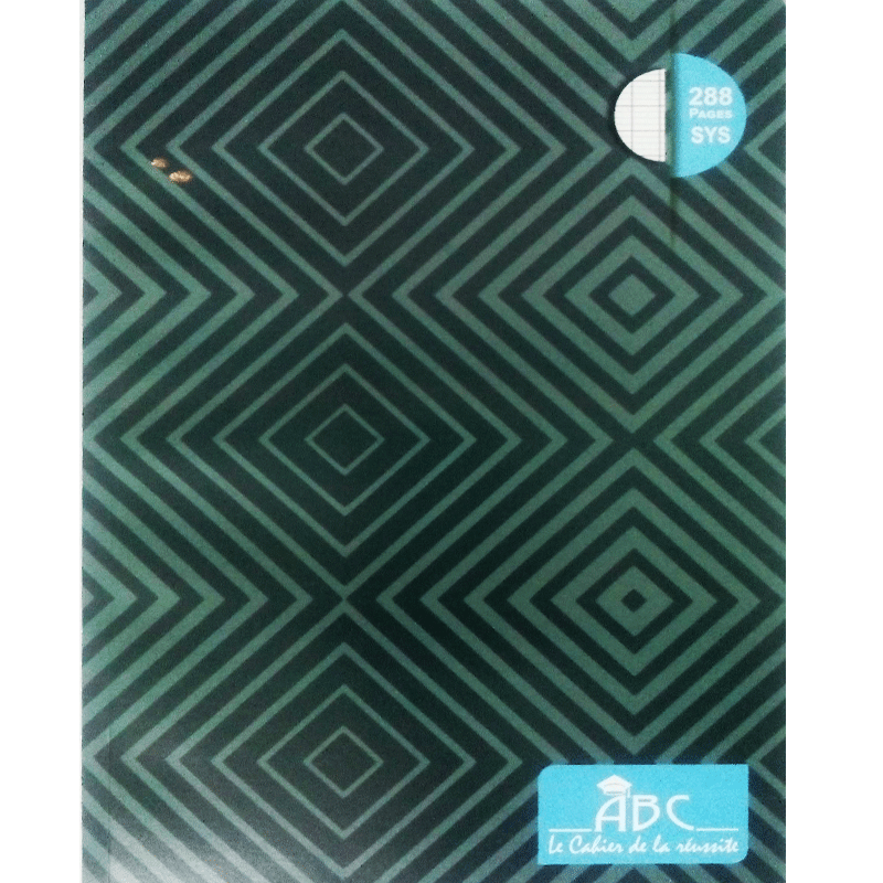 Cahier Brochée ABC Séyès 288 Pages