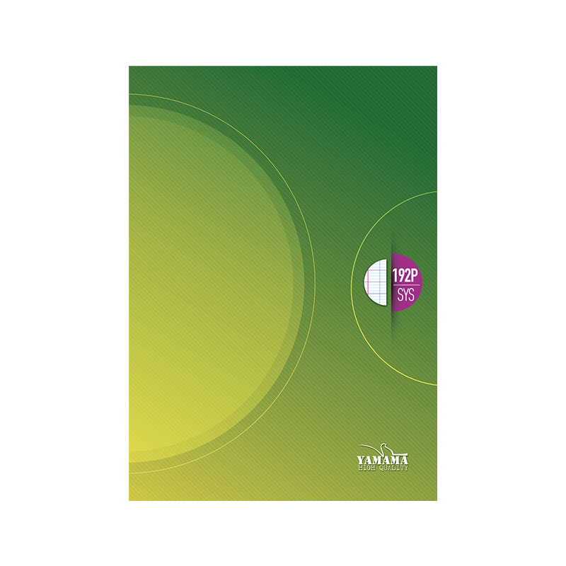 Cahier Brochure YAMAMA 192 Pages SYS 21x29,7cm 60Gr  - Image 2