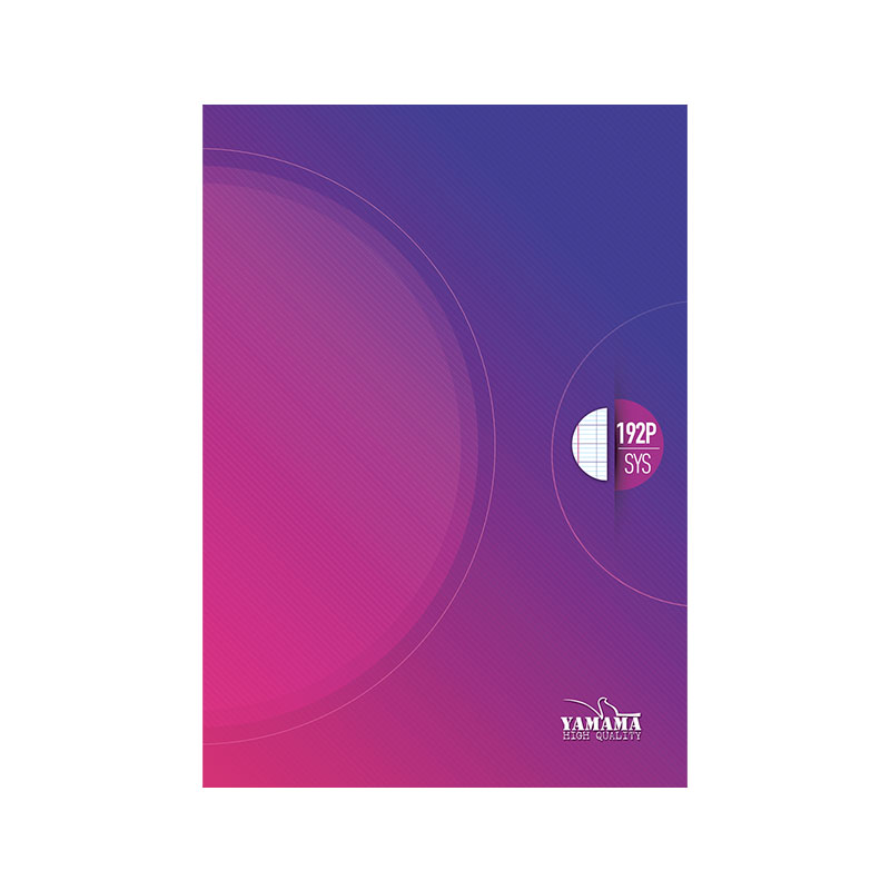 Cahier Brochure YAMAMA 192 Pages SYS 21x29,7cm 60Gr  - Image 3