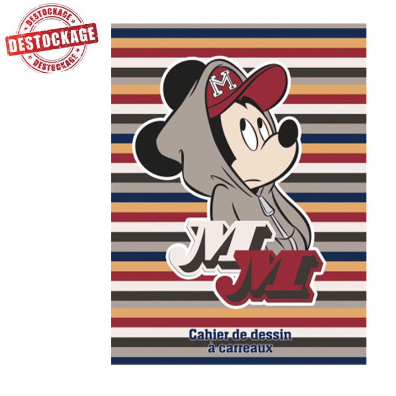 Cahier de Dessin YAMAMA 10/10 24x32cm DISNEY 90Gr